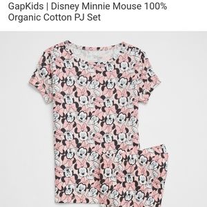 👀50% OFF - NWT‼️GAP brand Disney Minnie Mouse 100% Organic Cotton PJs